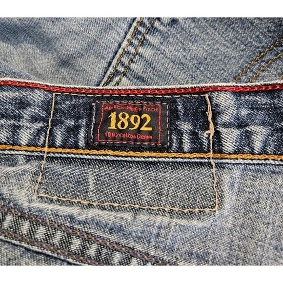 Abercrombie and Fitch Womens 4 Button Fly Distressed Med Wash Flare Jeans 2S - Picture 5 of 6